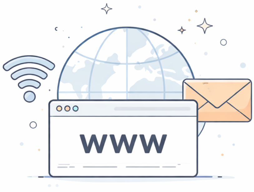 Grafik zum Thema Internet