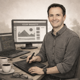 Webdesigner generated with ChatGPT