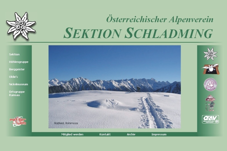 Screenshot alpenverein-schladming.at
