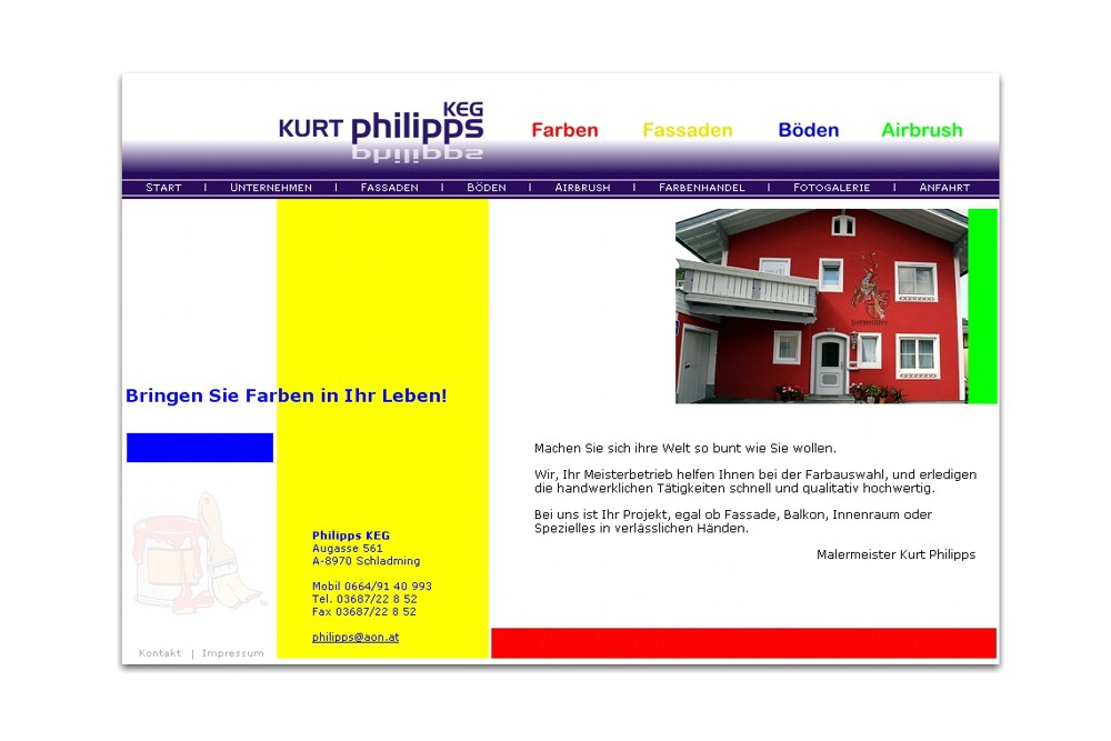 Screenshot maler-philipps.at