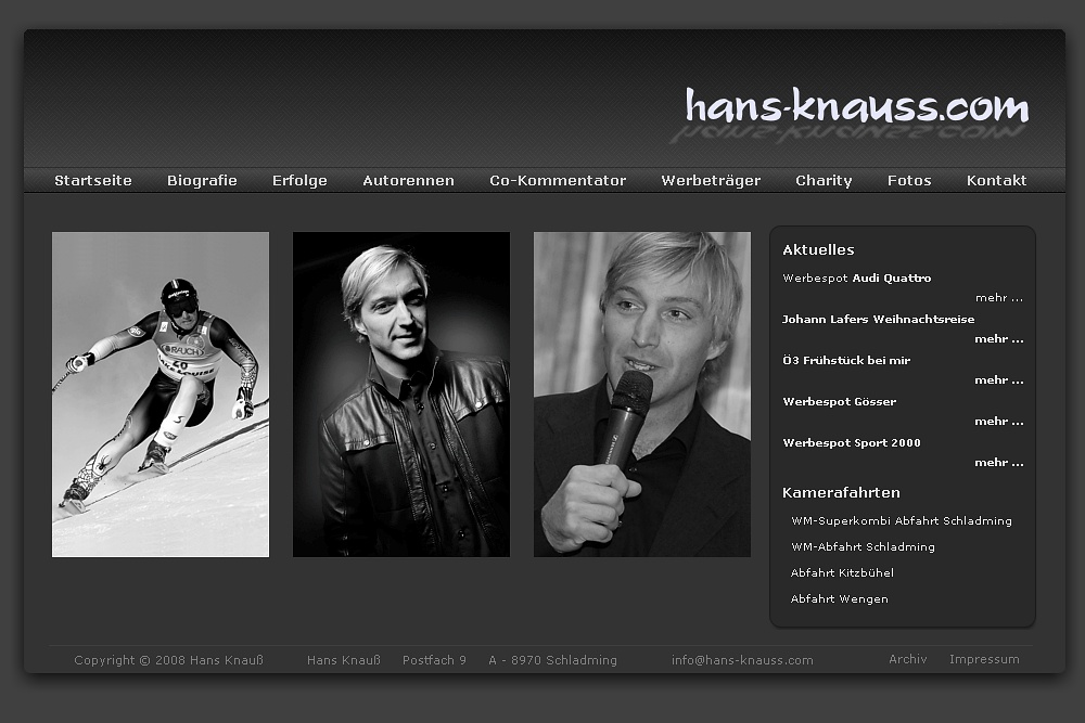 Screenshot hans-knauss.com