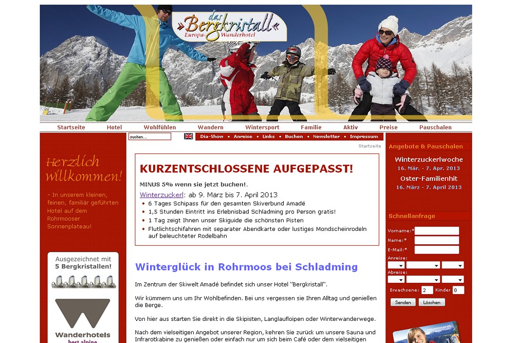 Screenshot hotel-bergkristall.com