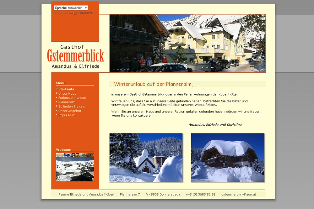 Screenshot gstemmerblick.at