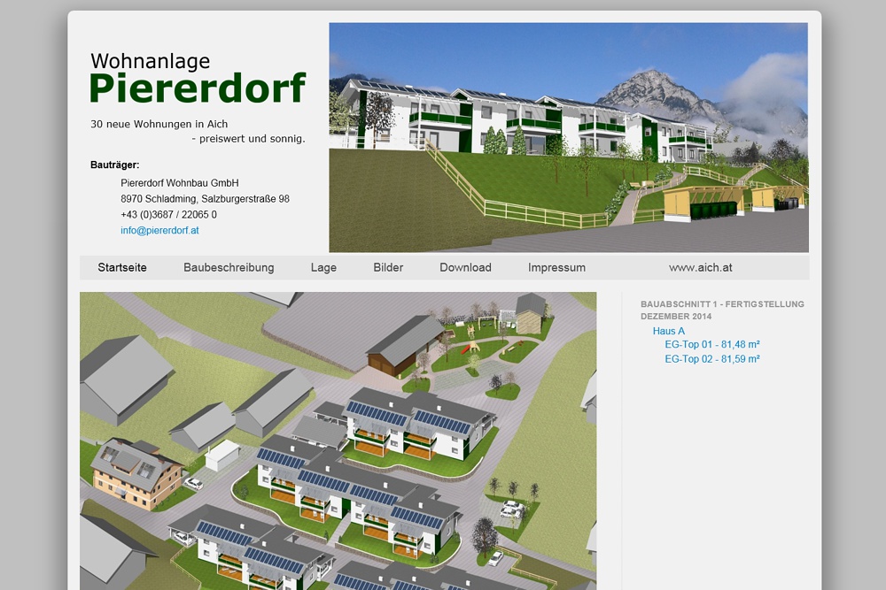 Screenshot piererdorf.at