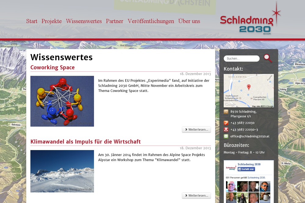 Screenshot schladming2030.at