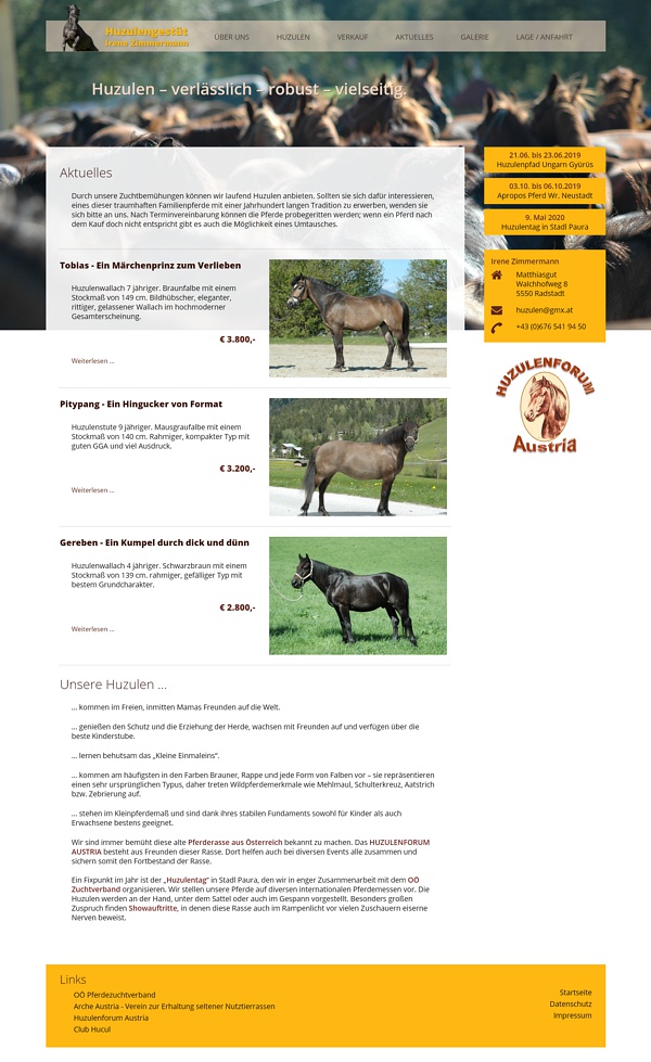 Screenshot reitzentrum.com