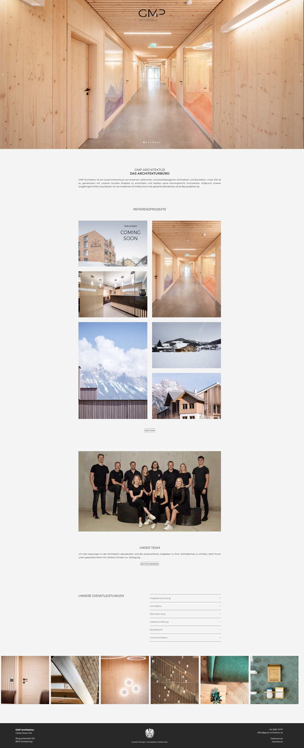 Screenshot gmp-architektur.at